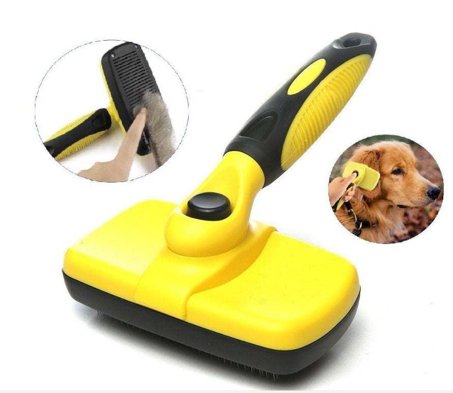 Pet Self Cleaning Slicker Brush - GlamzLife