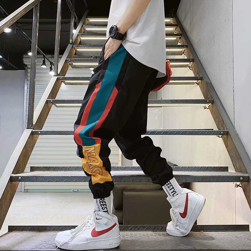 Color block Loose Harem Pants - GlamzLife