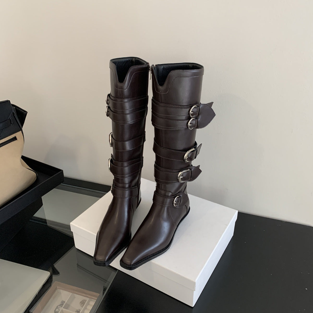 Autumn And Winter New Retro High Sense Niche Knight Boots Children