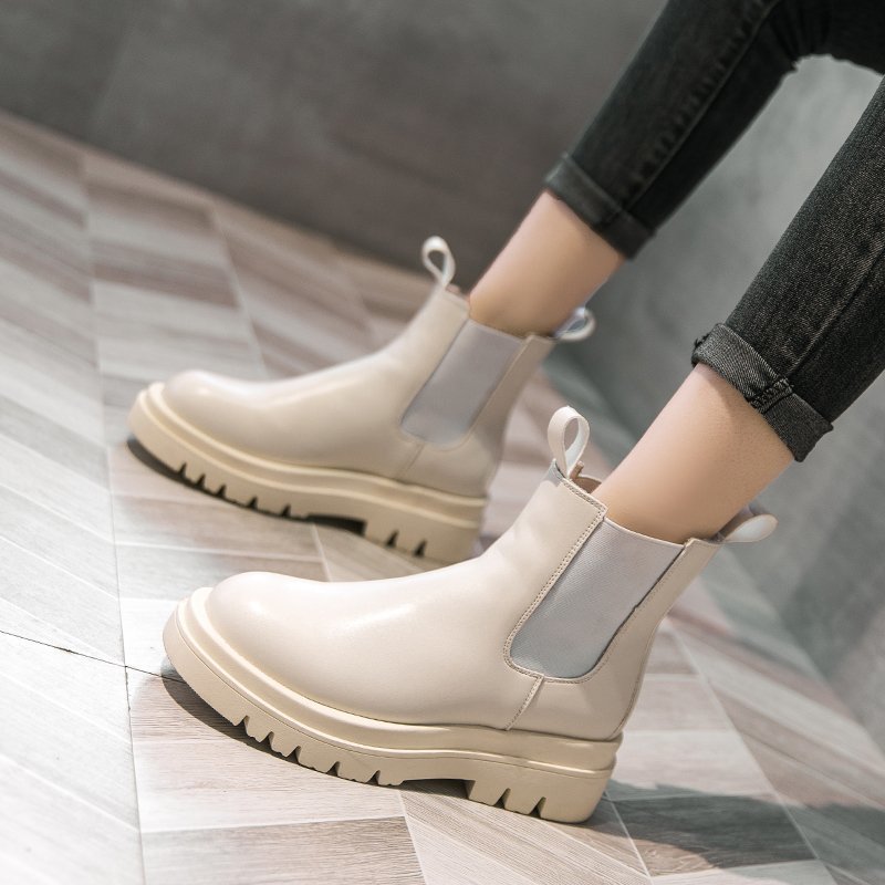 Spring Women's Platform Ankle Boots - GlamzLife