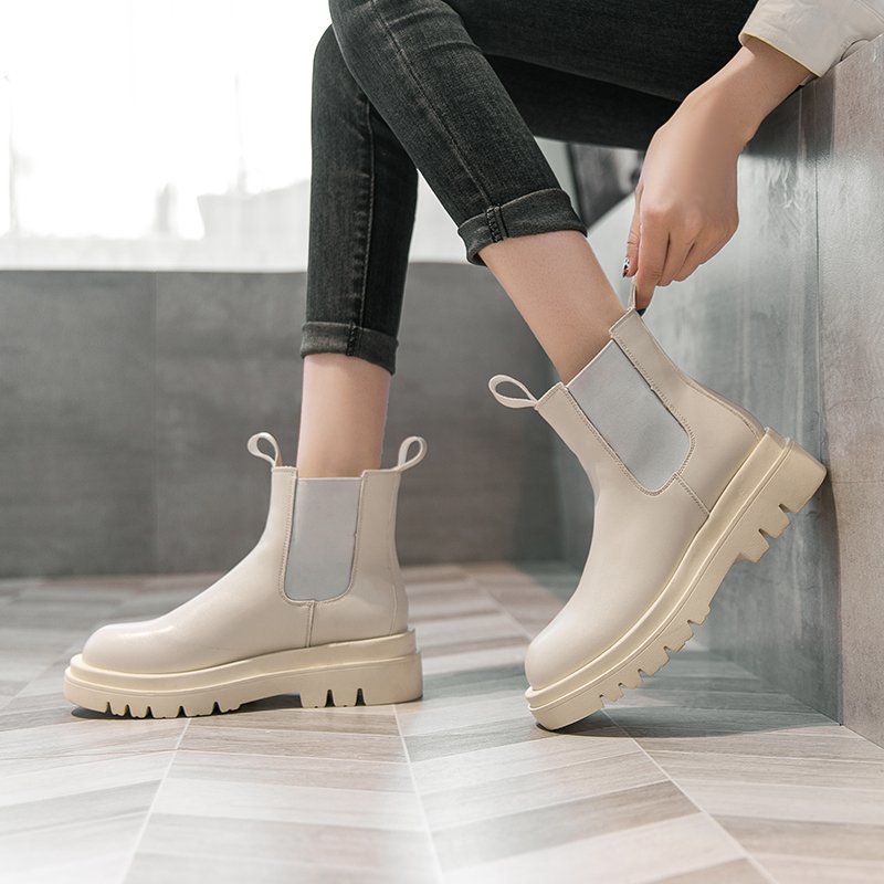 Spring Women's Platform Ankle Boots - GlamzLife