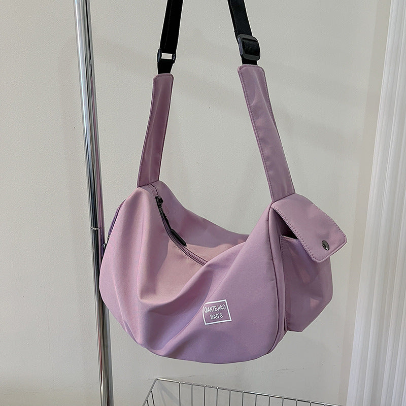 Fashion Casual Nylon Sports Large Capacity Shoulder Bag - GlamzLife