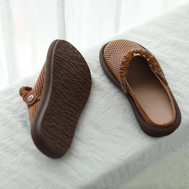 Fashion Soft Bottom Two-way Wear Sandals Women