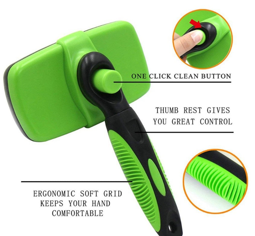 Pet Self Cleaning Slicker Brush - GlamzLife