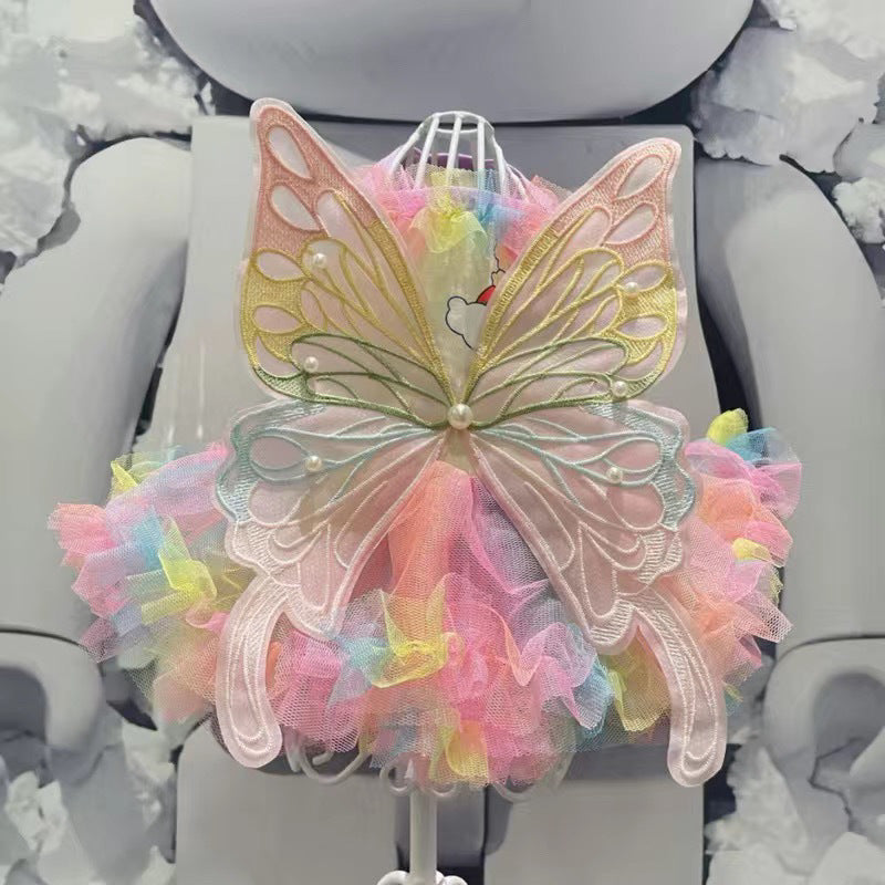 Girls Fashion Personality Butterfly Wings Dress - GlamzLife