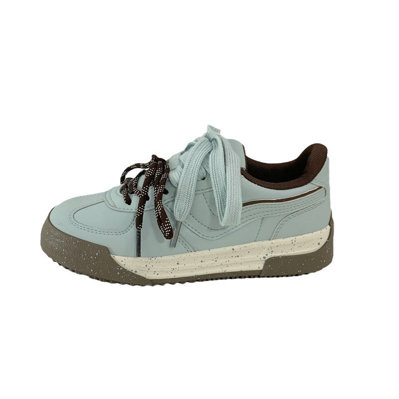 Sports And Leisure Korean Style Versatile Platform Student Sneakers - GlamzLife