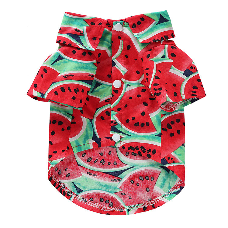 Fashion Personality Fruit Casual Style Dog Clothes - GlamzLife