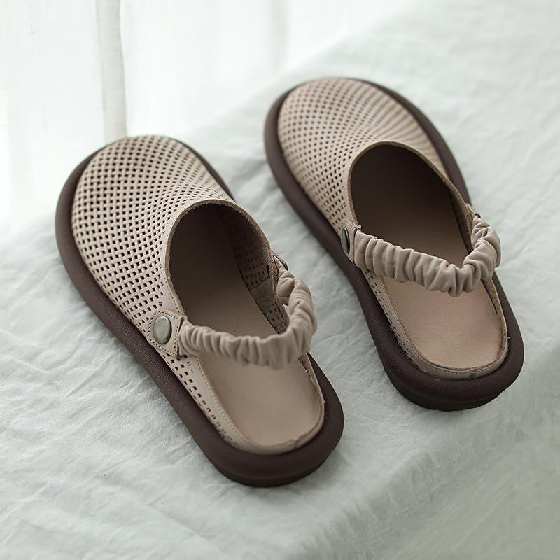 Fashion Soft Bottom Two-way Wear Sandals Women