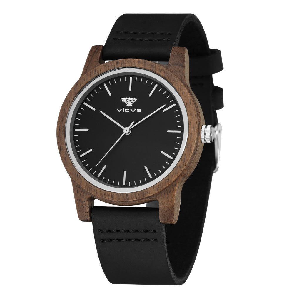 Zebra Fashion Wooden Quartz Watch | GlamzLife