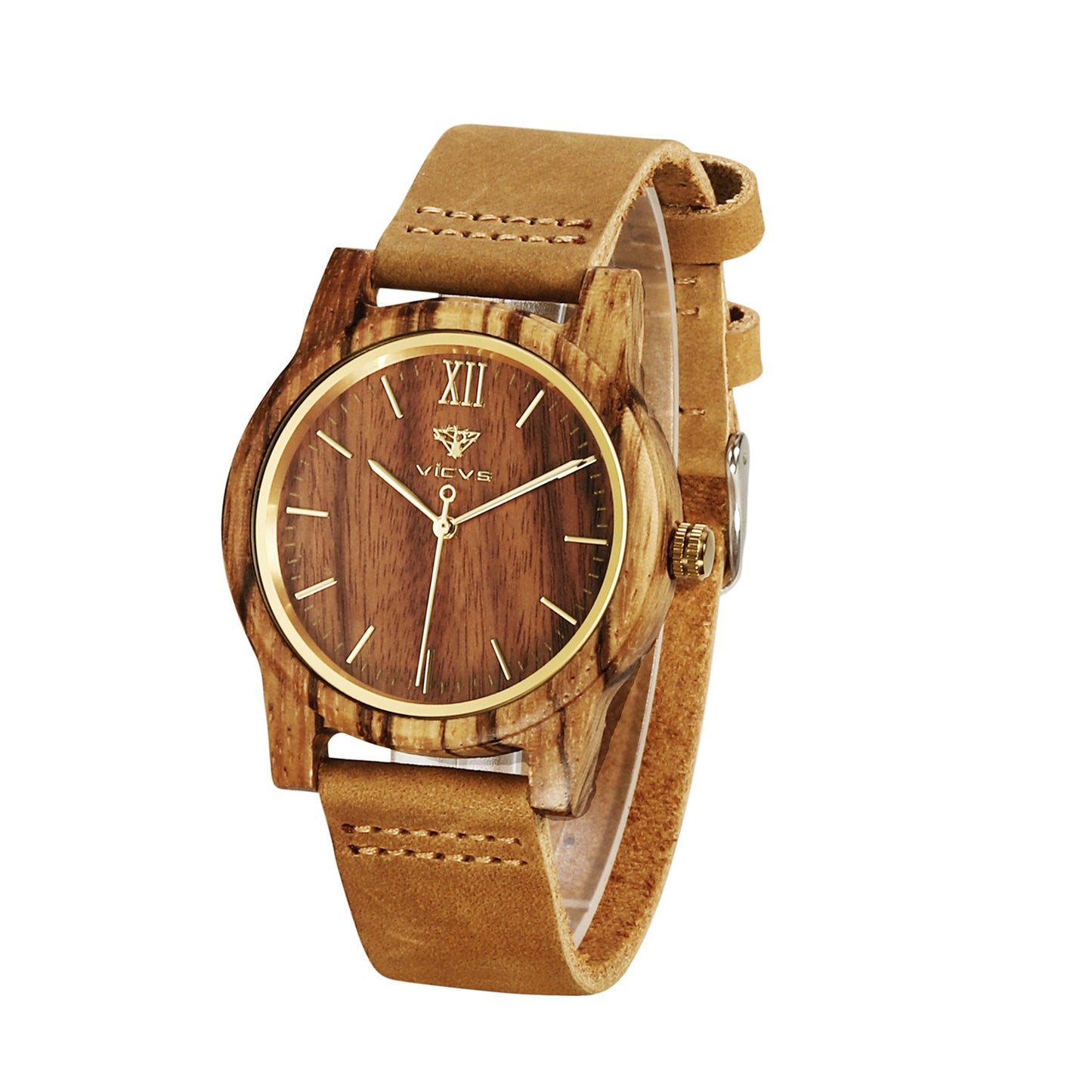 Zebra Fashion Wooden Quartz Watch | GlamzLife