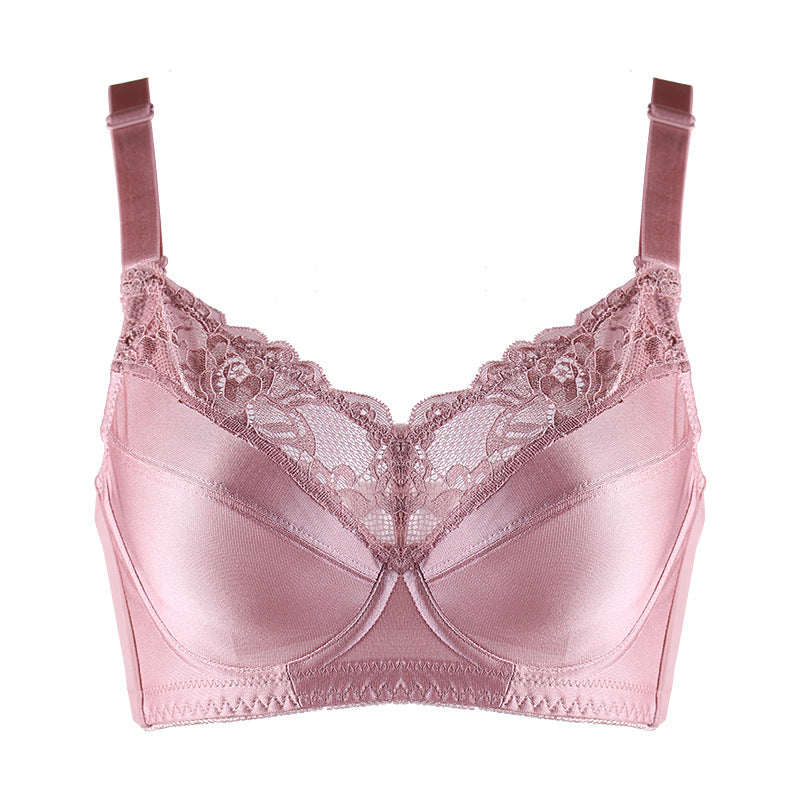 Comfortable Ultra Thin Designer Bra | Pink | GlamzLife