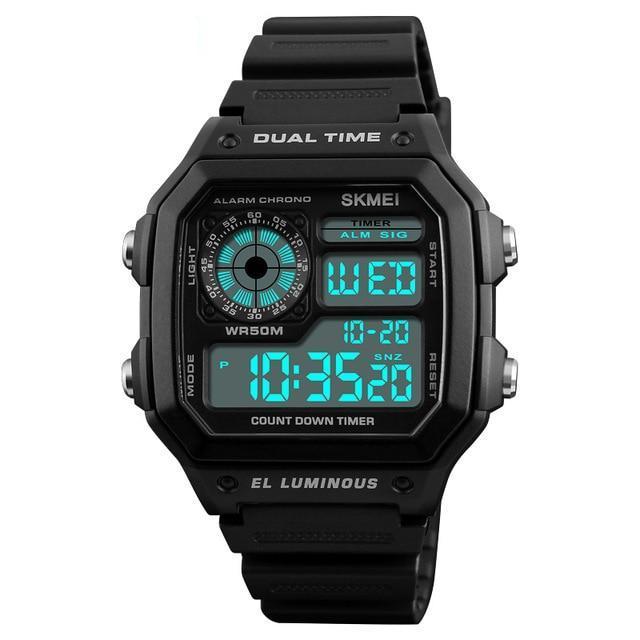 Creative Digital Sports Waterproof Luminous Watch | GlamzLife