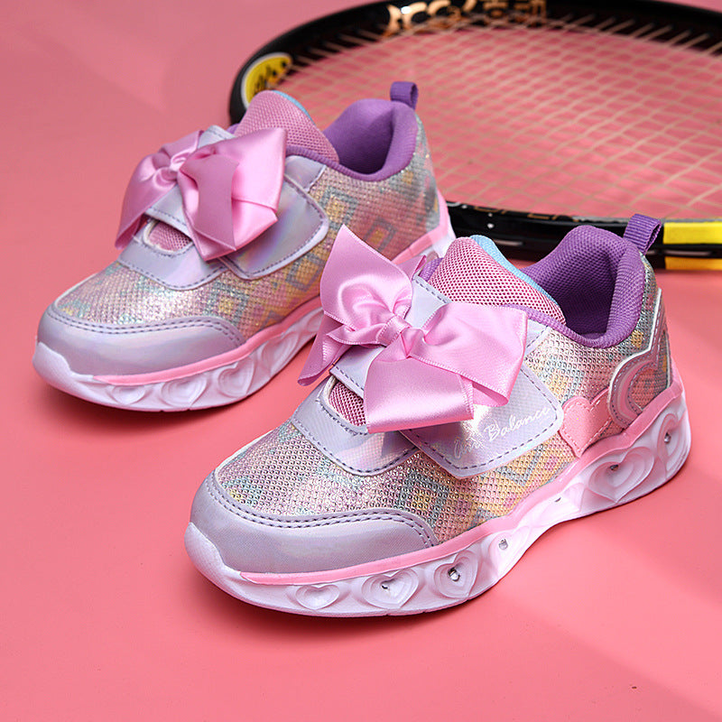 Girl's Colorful Luminous Shoes | GlamzLife