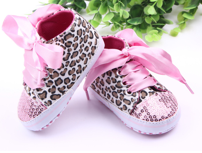 Leopard Print Sequin Sneakers | GlamzLife
