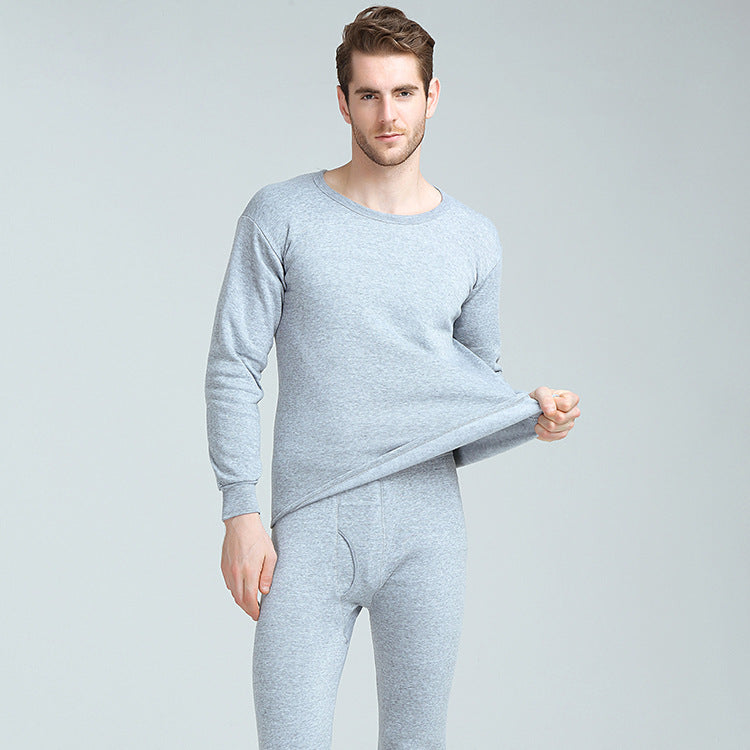 Men's Velvet Thick Round Neck Thermal Wear | GlamzLife