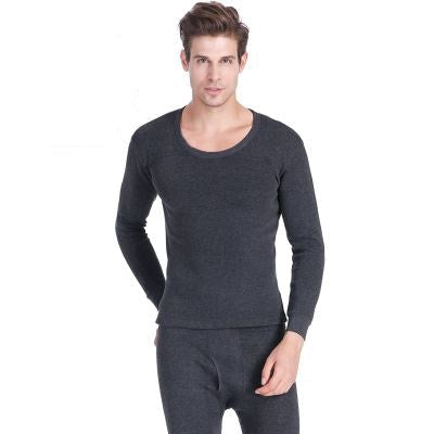 Men's Velvet Thick Round Neck Thermal Wear | GlamzLife