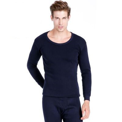 Men's Velvet Thick Round Neck Thermal Wear | GlamzLife