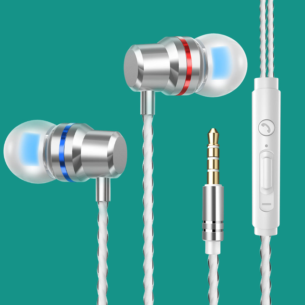 Metal Heat Tone In-ear Mobile Phone Headphones | GlamzLife