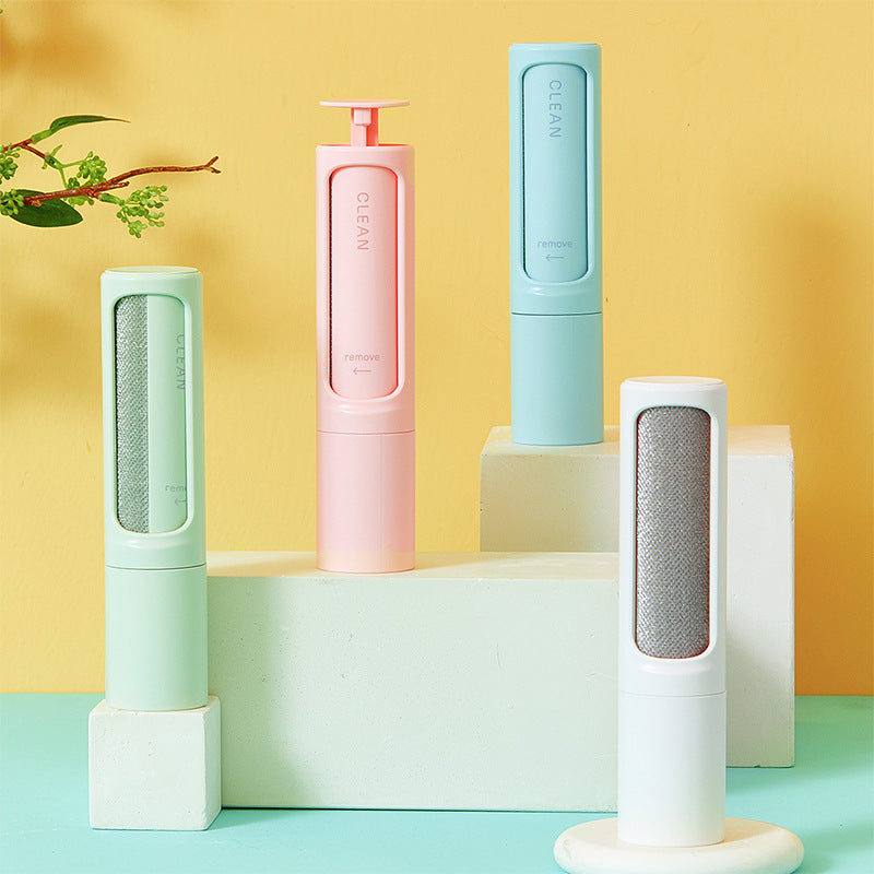 Reusable Two In One Pet Hair Remover Portable Self Cleaning Tool | GlamzLife