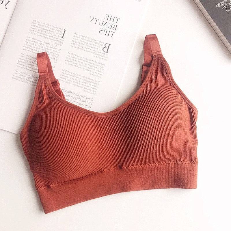 Shoulder Straps Padded Push Up Bra | Camel One size | GlamzLife