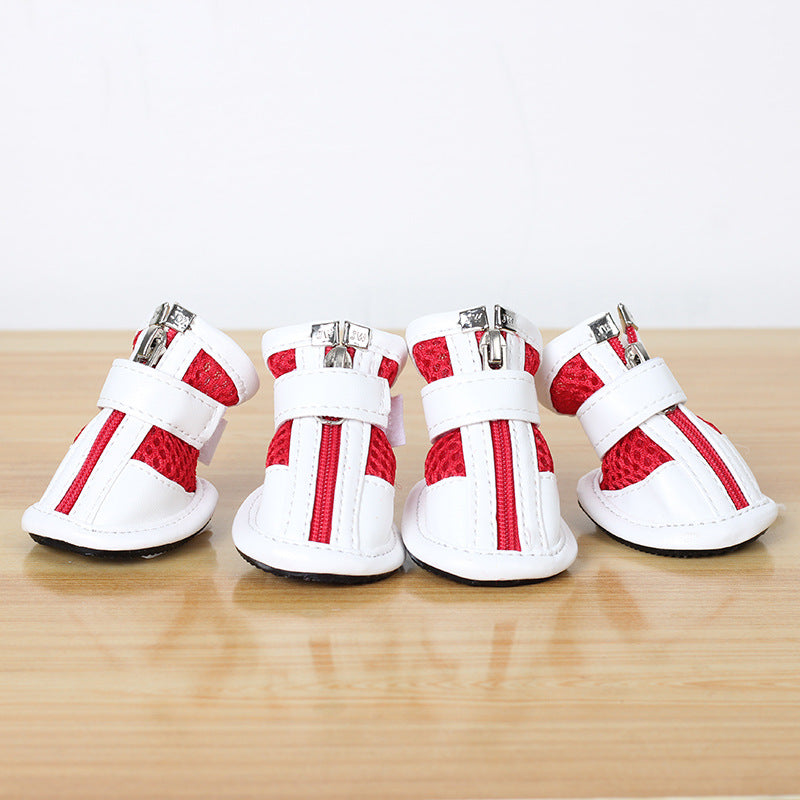 Small Pet Dog Sports Net Shoes | GlamzLife