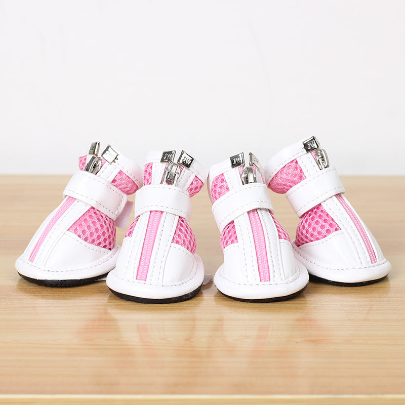 Small Pet Dog Sports Net Shoes | GlamzLife