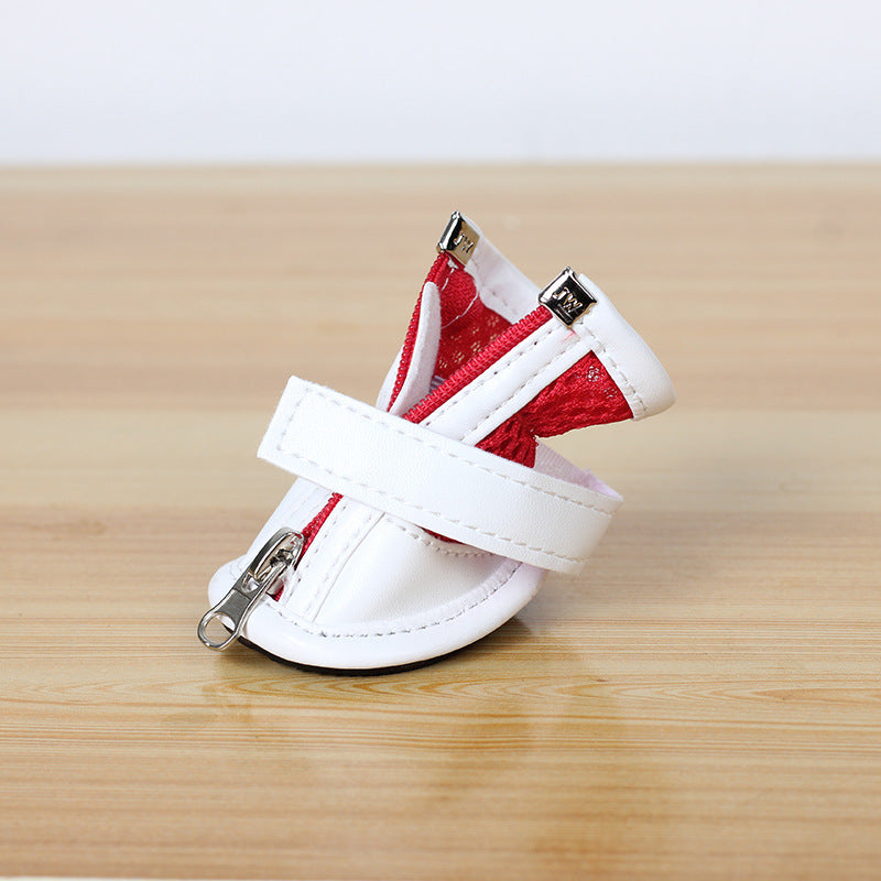 Small Pet Dog Sports Net Shoes | GlamzLife