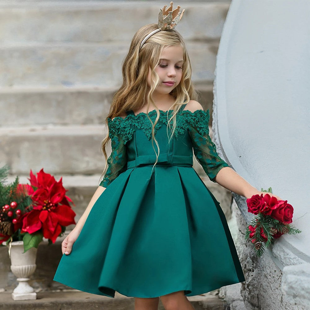Solid Color Off Shoulder Pretty Dress | GlamzLife