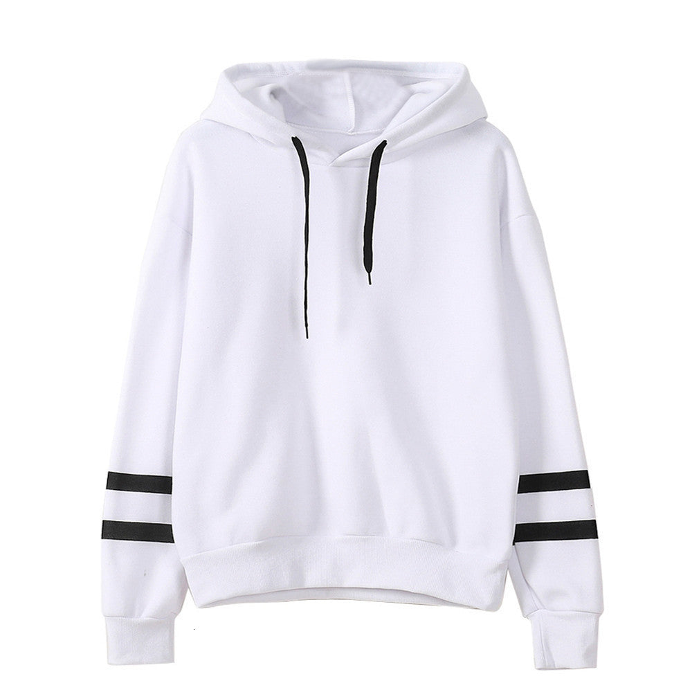 Solid Color Trendy Hoodie For Women's | GlamzLife