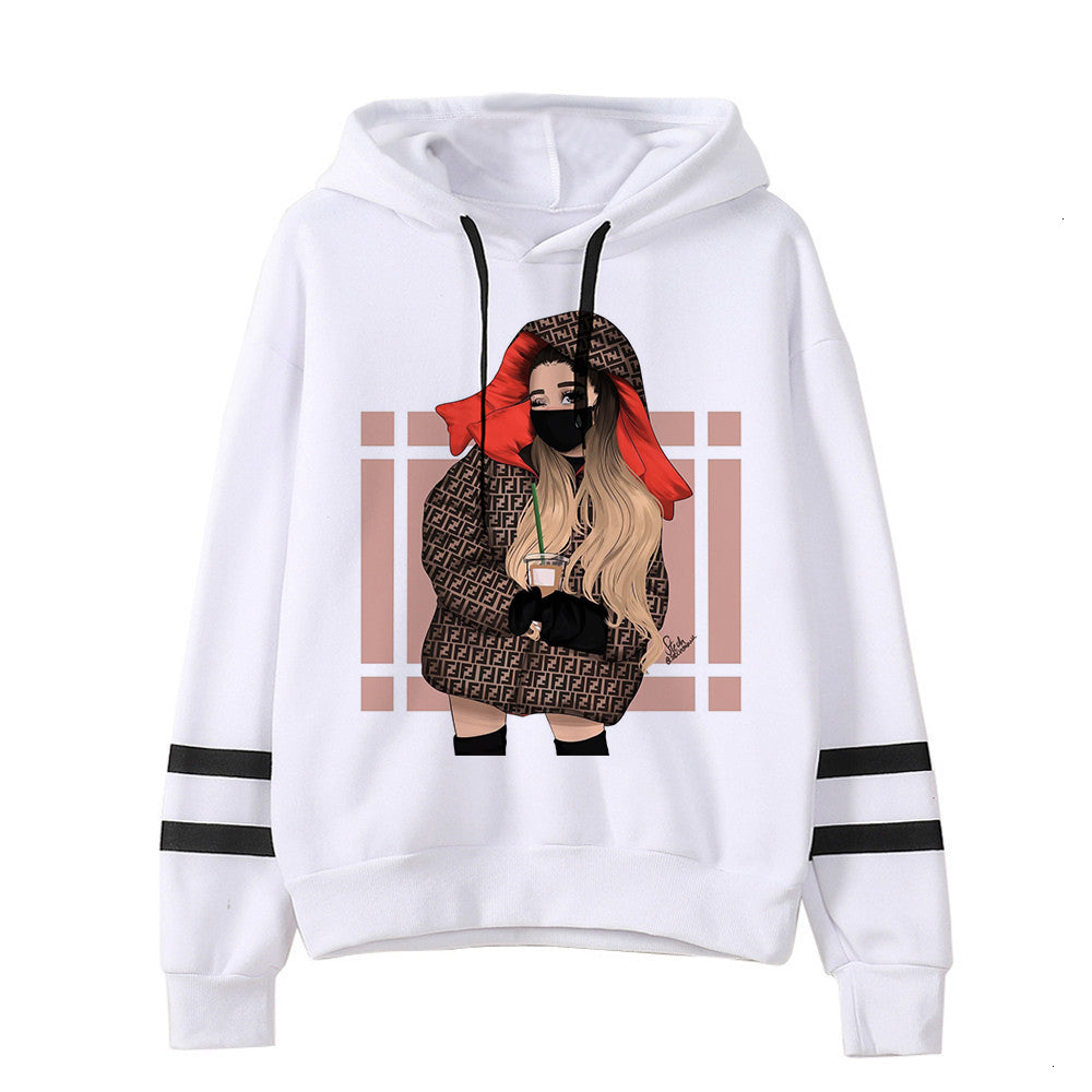 Solid Color Trendy Hoodie For Women's | GlamzLife