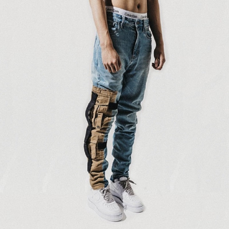 Strachable Denim Washed Blue Jeans | GlamzLife