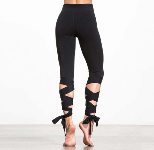Trendy Sports Tight Leggings For Women's | Black | GlamzLife