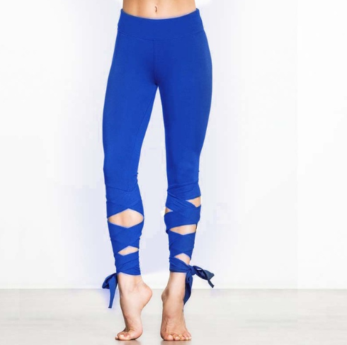 Trendy Sports Tight Leggings For Women's | Sapphire | GlamzLife