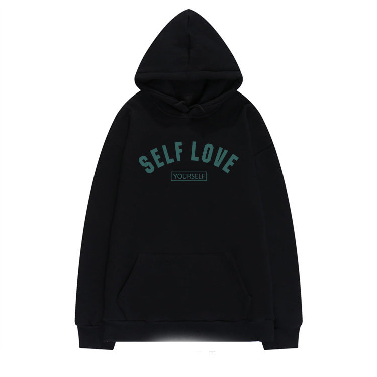 Women's Simple Solid Color Hooded Sweater | GlamzLife