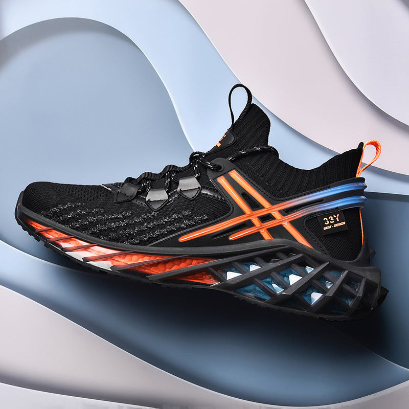 Men Fashion Running Shoes Breathable Leisure | GlamzLife