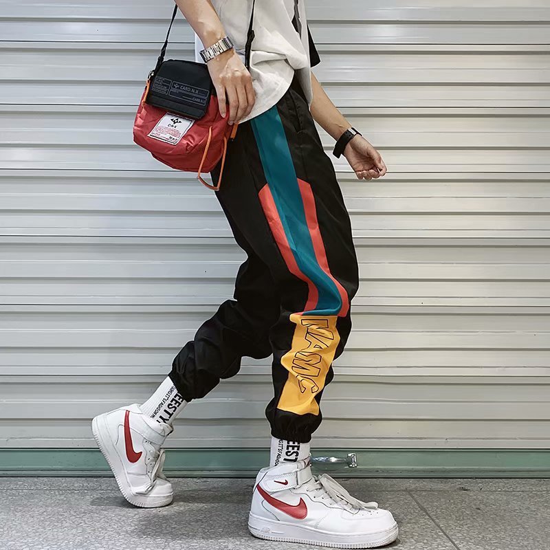 Color block Loose Harem Pants - GlamzLife