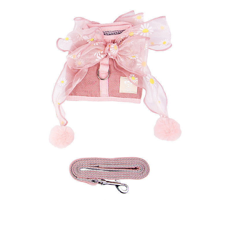 Pure Color Breathable Cat Rope Cat Chest Strap - GlamzLife