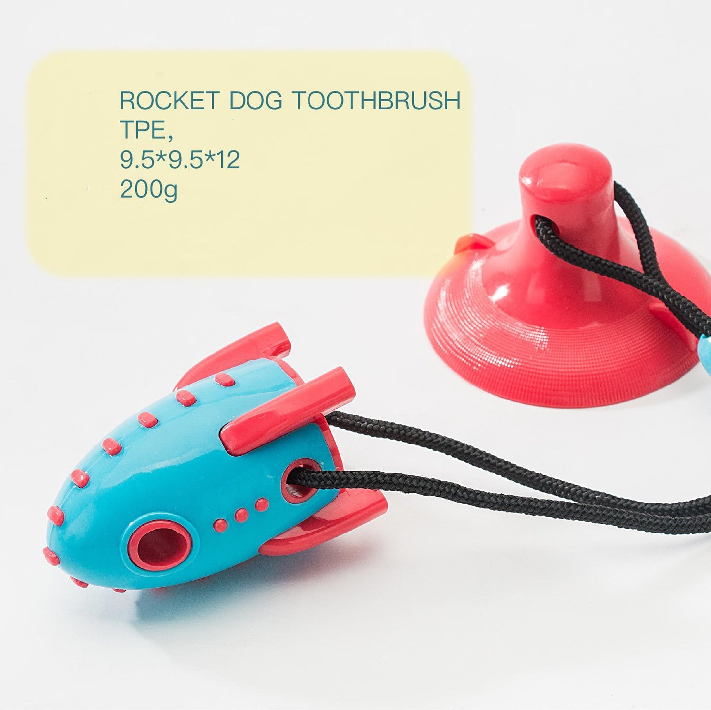 Rocket Leaking Food Dog Bite Toys - GlamzLife