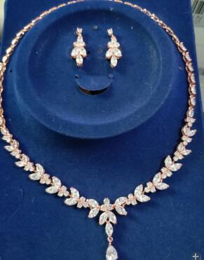 The Enchanting Zircon Bridal Set for Timeless Elegance | GlamzLife