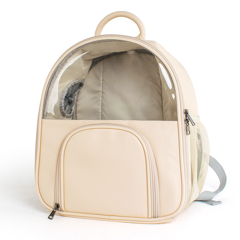 High-value Visible Transparent Cat Bag Outing Backpack - GlamzLife