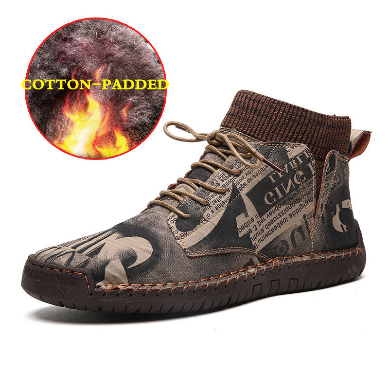 Socks high-top shoes men | GlamzLife