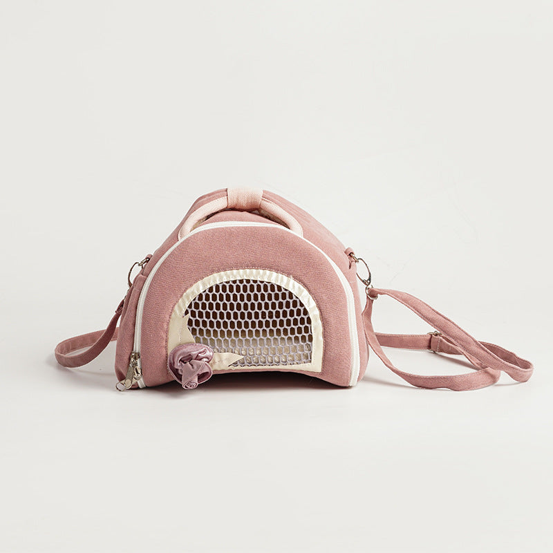 Hamster Outer Strap Breathable Crossbody Handbag - GlamzLife