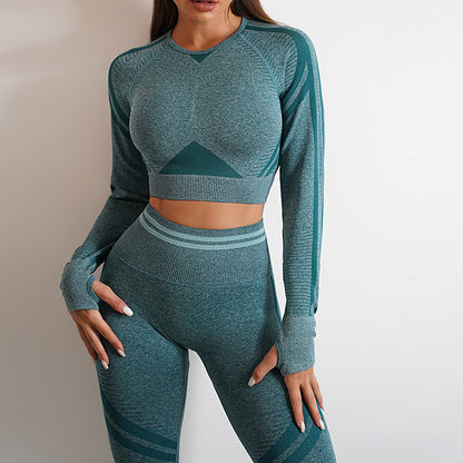 Seamless Yoga Pants & Long Sleeve Tops for Workout & Fitness | GlamzLife