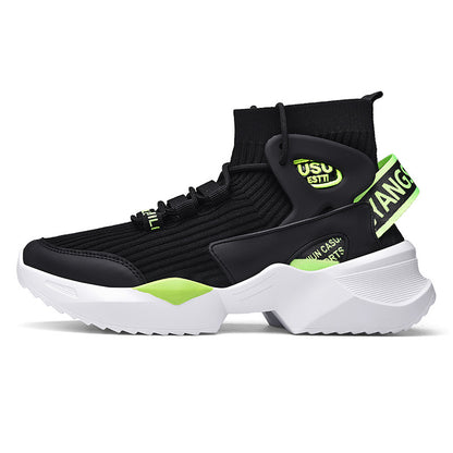 High top socks shoes men summer | GlamzLife