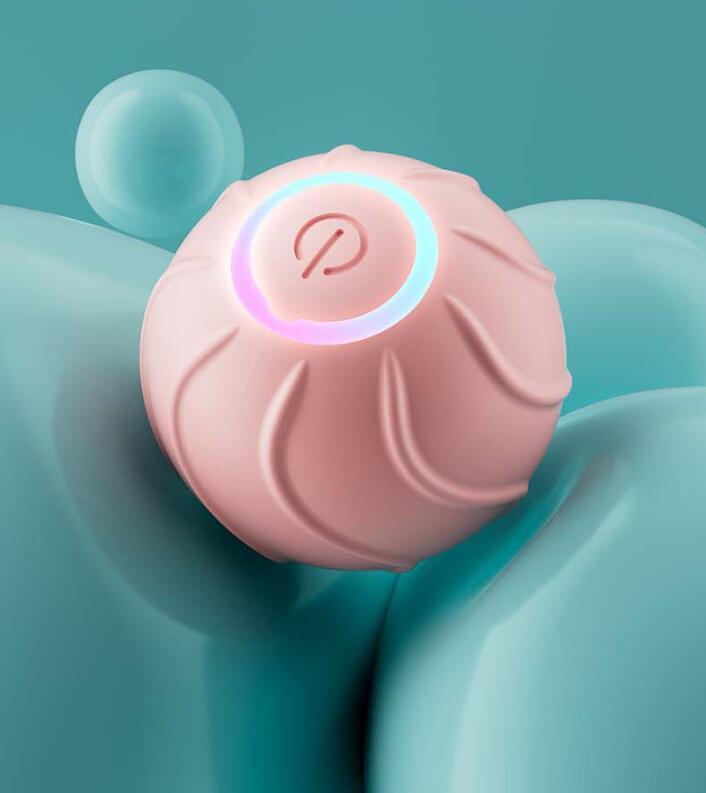 Automatic Bouncing Ball USB Self Hi Teasing Kittens Jumping Ball - GlamzLife
