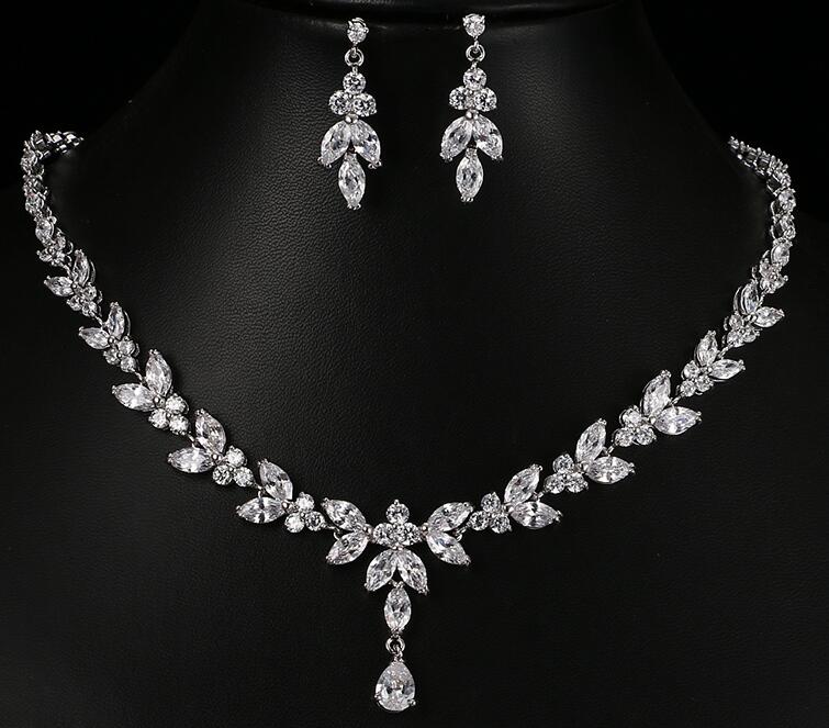 The Enchanting Zircon Bridal Set for Timeless Elegance | GlamzLife