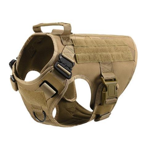 German Shepherd Military Tactical Adjustable Dog Harness - GlamzLife