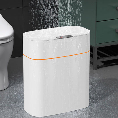 GlamzLife Smart Trash Can with Lid - Automatic Induction, Waterproof