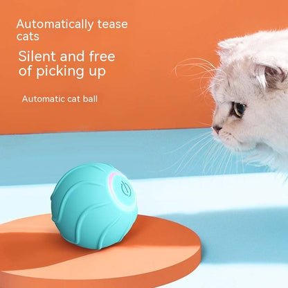 Automatic Bouncing Ball USB Self Hi Teasing Kittens Jumping Ball - GlamzLife