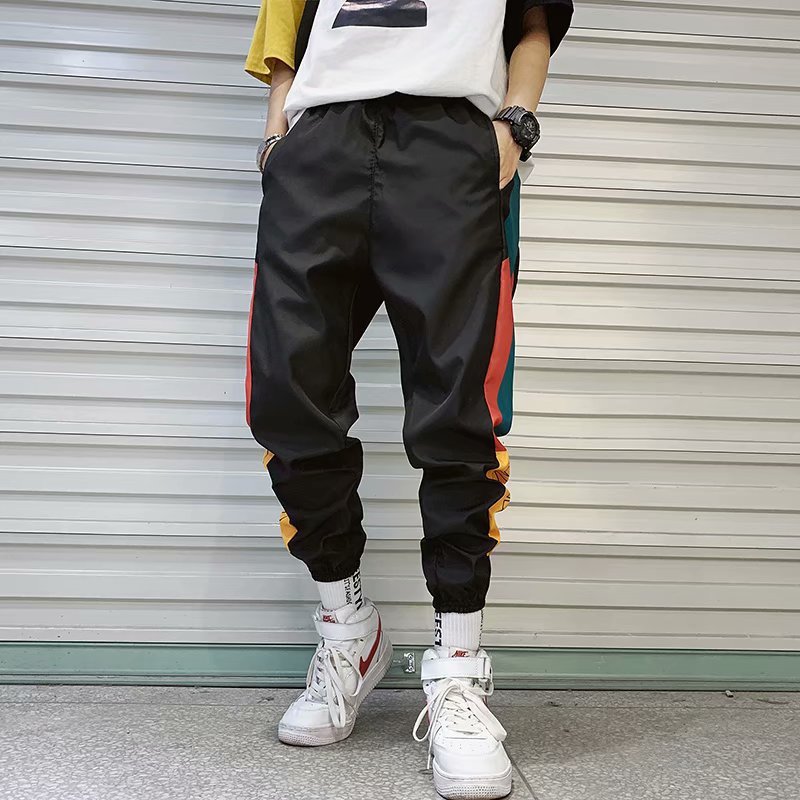 Color block Loose Harem Pants - GlamzLife